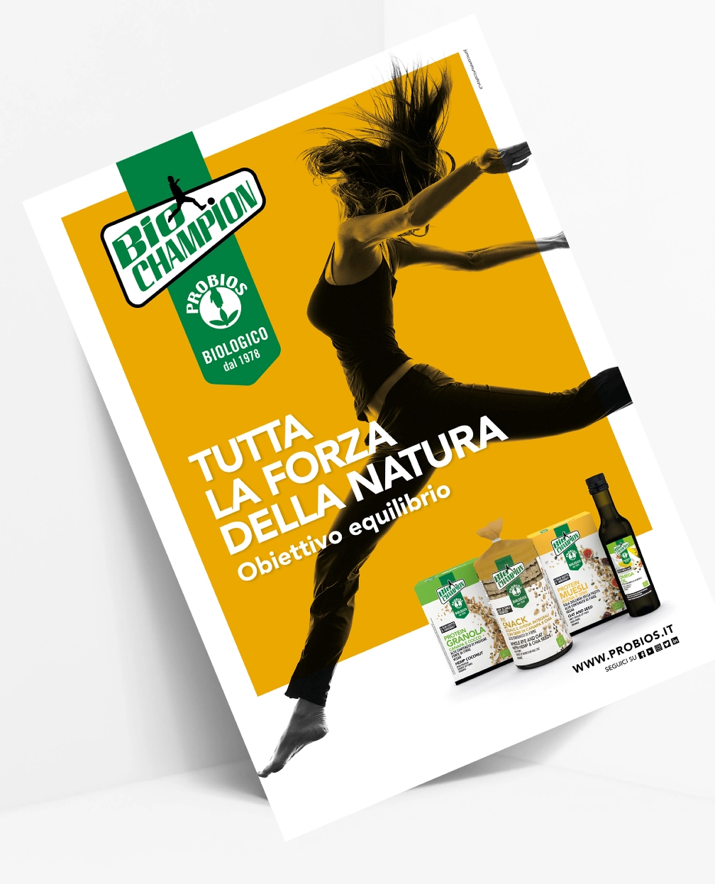 PROBIOS BIO CHAMPION Portfolio | Jam Communication Immagine Singola Lavoro